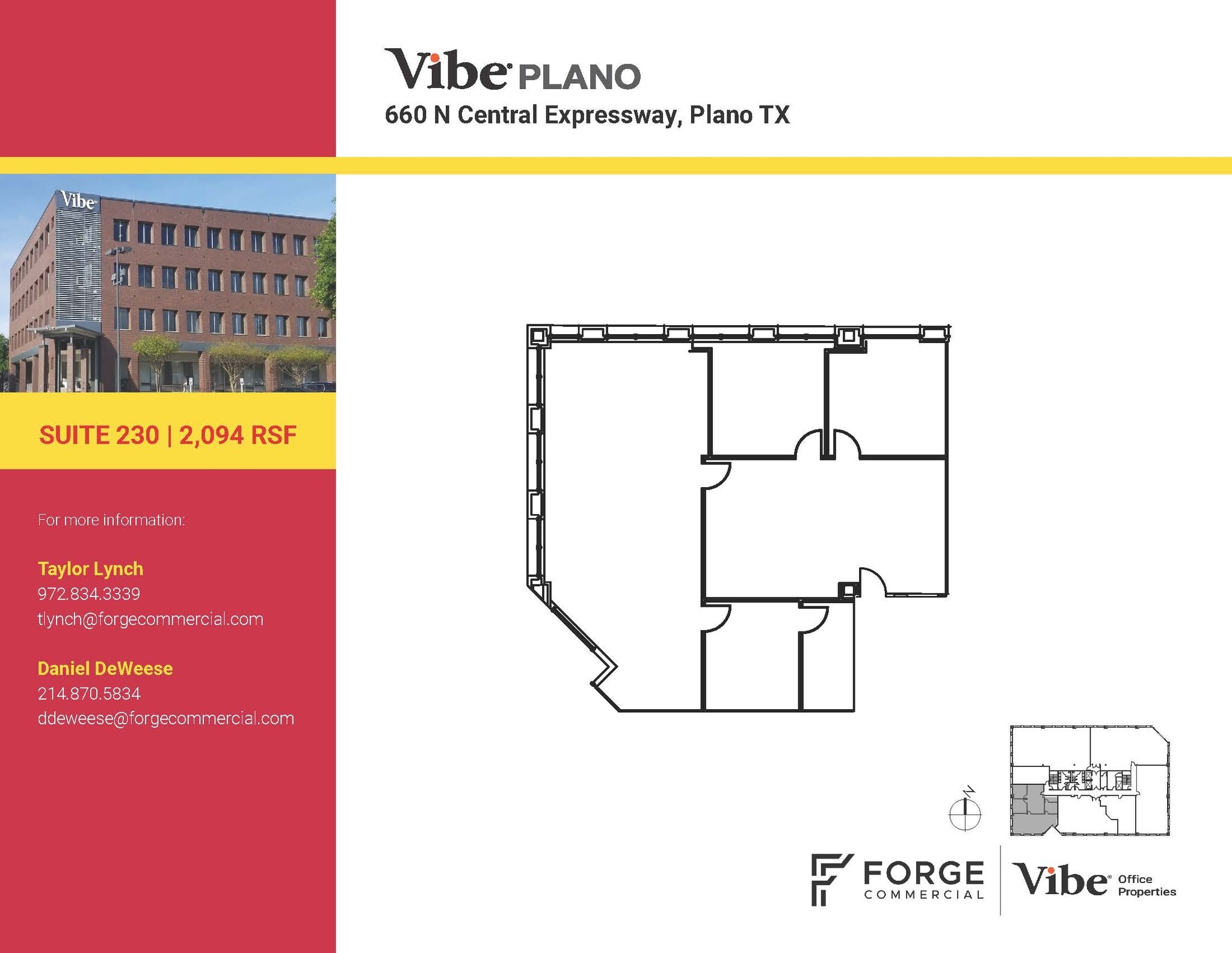 660 N Central Expy, Plano, TX à louer Plan d’étage– Image 1 sur 1