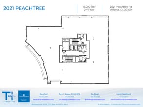 2021 Peachtree Rd, Atlanta, GA à louer Plan d’étage– Image 1 sur 1