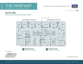 7455 W Washington Ave, Las Vegas, NV à louer Plan d’étage– Image 1 sur 1