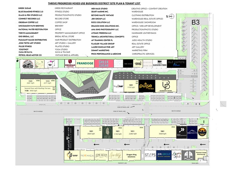 710 NW 5th Ave, Fort Lauderdale, FL à louer - Plan de site – Image 2 sur 58