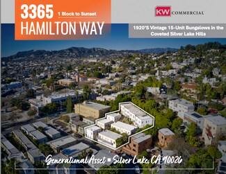 Plus de détails pour 3365-3373 3/4 Hamilton Way, Los Angeles, CA - Logement à vendre