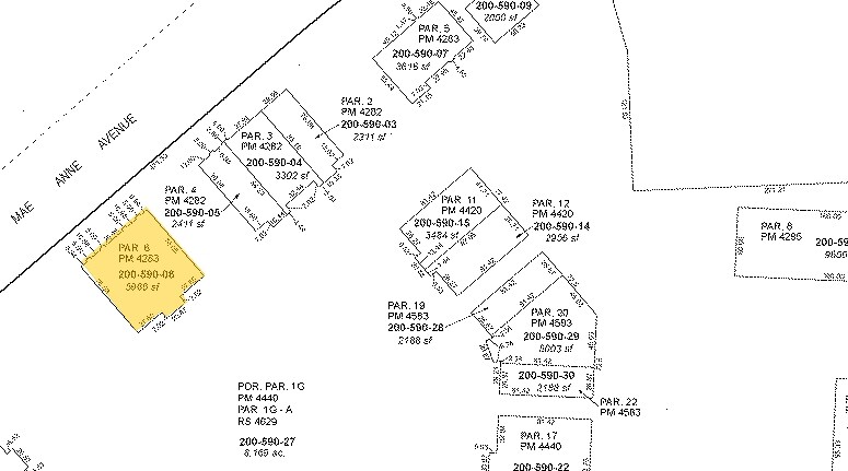 6190 Mae Anne Ave, Reno, NV à louer - Plan cadastral – Image 3 sur 24