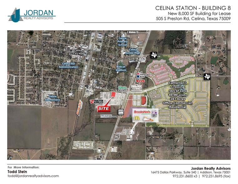 505 N Preston Rd, Celina, TX à louer - Photo principale – Image 1 sur 1