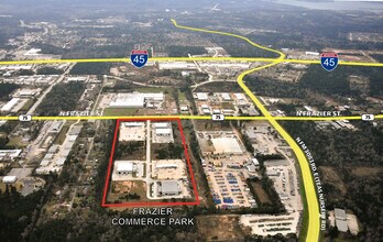 N Frazier St & Frazier Commerce Dr, Conroe, TX à louer Aérien– Image 1 sur 2