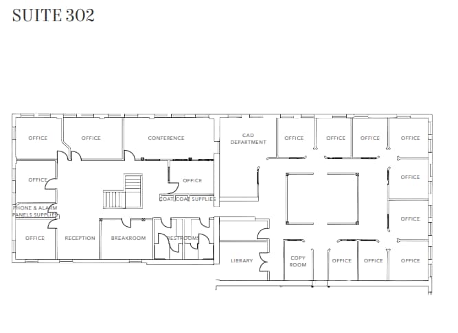 117 S 8th St, Tacoma, WA à louer Plan d’étage– Image 1 sur 1