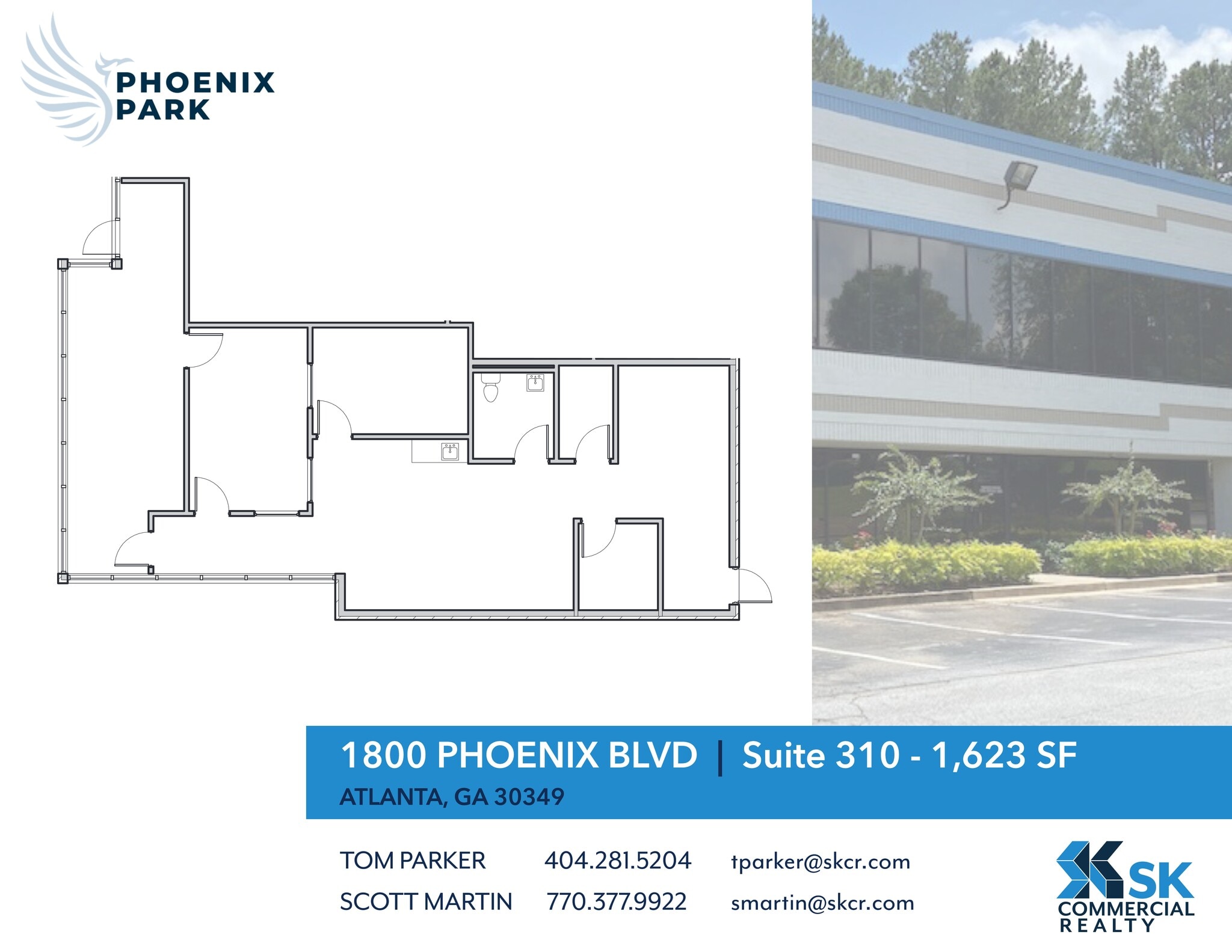 1800 Phoenix Blvd, Atlanta, GA à louer Plan de site– Image 1 sur 2