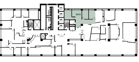 1010 Rue Sherbrooke O, Montréal, QC à louer Plan d’étage– Image 1 sur 1