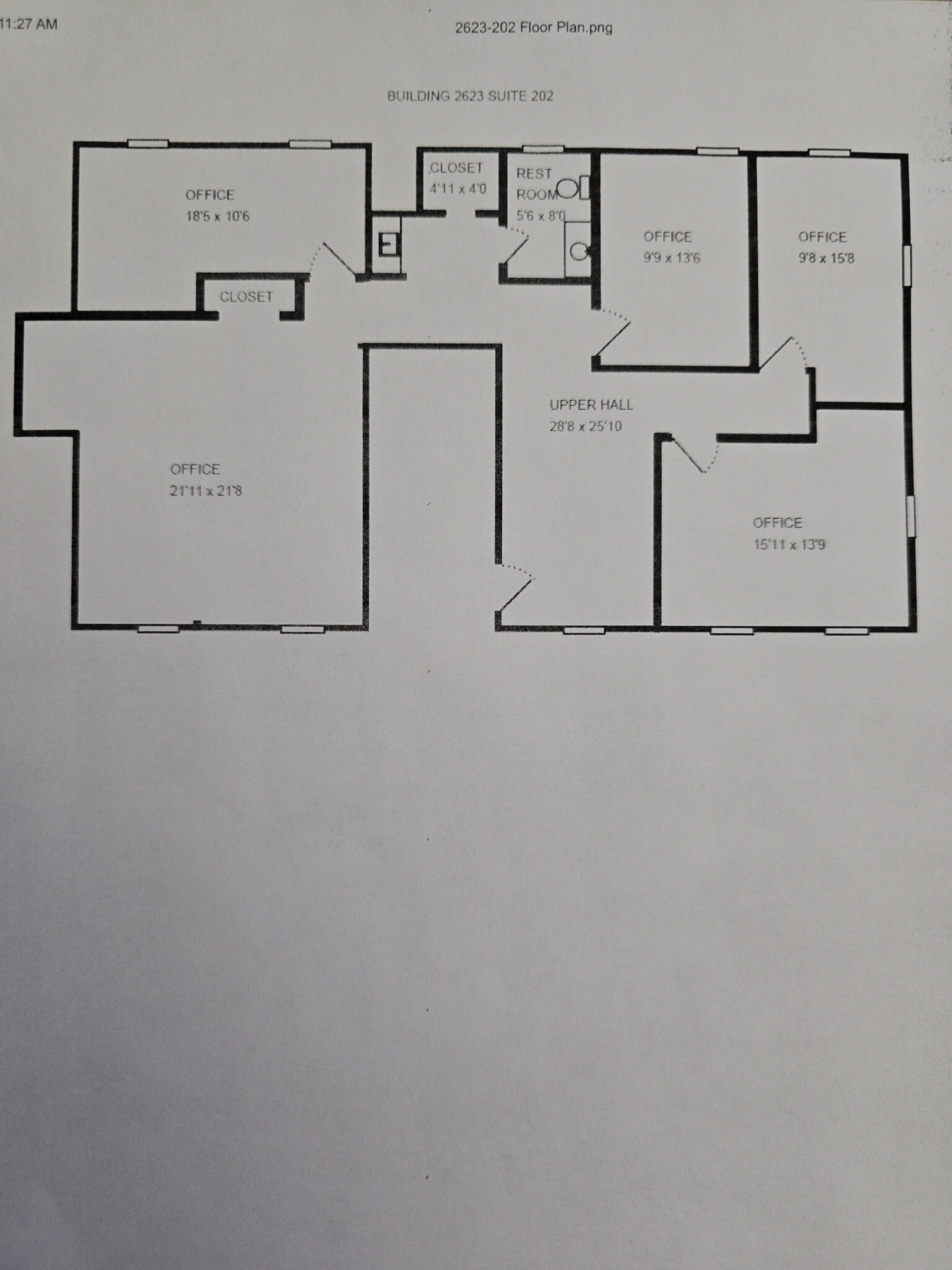 2623 Sandy Plains Rd, Marietta, GA à louer Plan d’étage– Image 1 sur 1