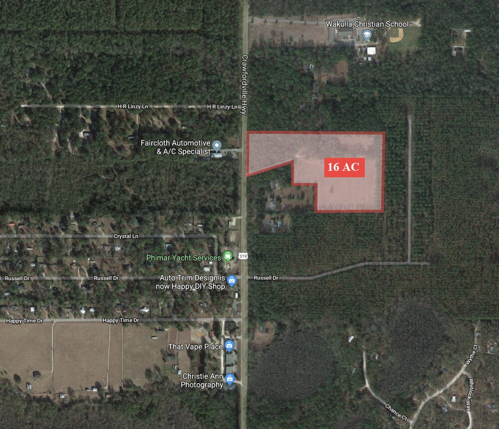 1475 Crawfordville Hwy, Crawfordville, FL à vendre Aérien– Image 1 sur 3