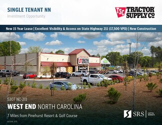 Plus de détails pour 5307 NC-211, West End, NC - Local commercial à vendre