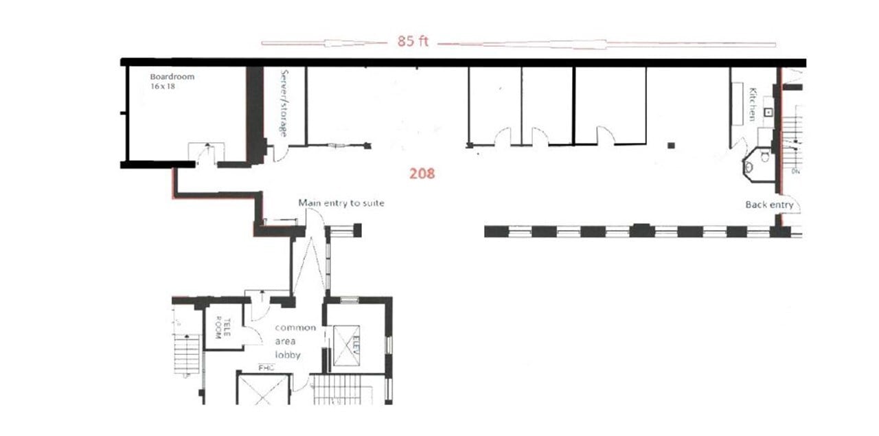 248-264 The Esplanade, Toronto, ON à louer Plan d’étage– Image 1 sur 1