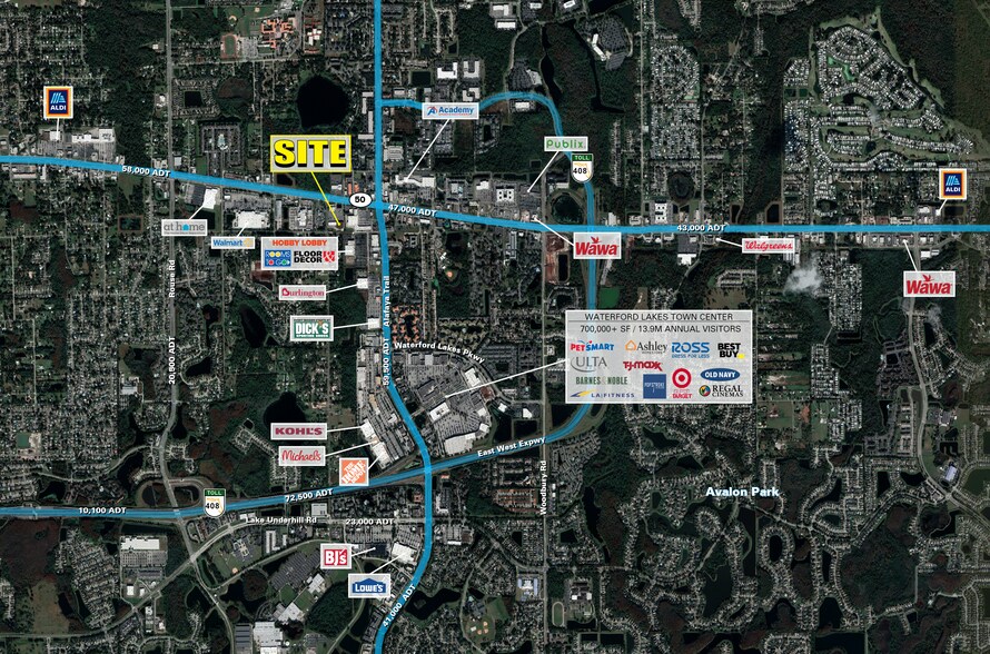 11618 E Colonial Dr, Orlando, FL à louer - Photo de l’immeuble – Image 1 sur 3