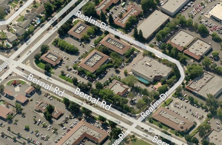 175 Bernal Rd, San Jose, CA à louer - Aérien – Image 3 sur 3