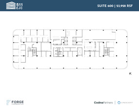 511 E John Carpenter Fwy, Irving, TX à louer Plan d’étage– Image 1 sur 1