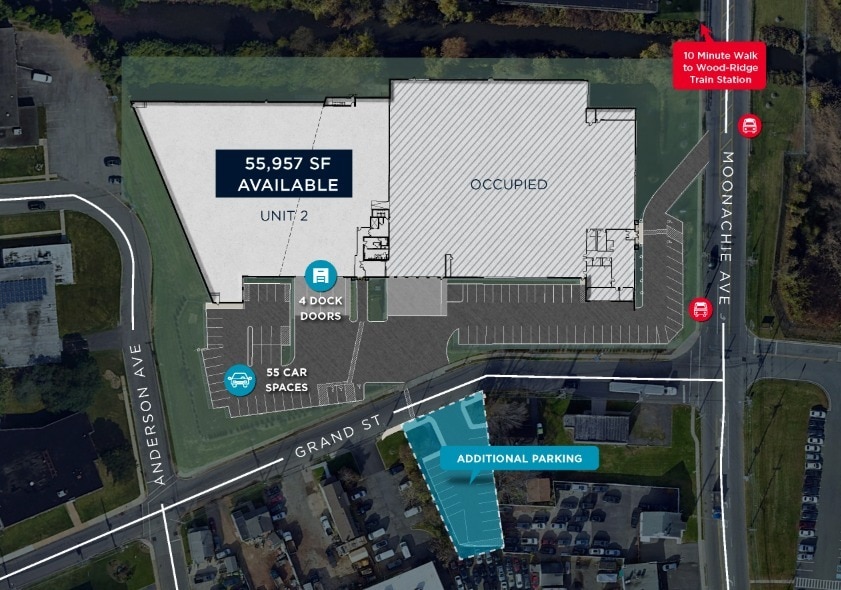 77 Moonachie Ave, Moonachie, NJ à louer Plan de site– Image 1 sur 1