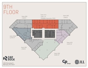 6903 Rockledge Dr, Bethesda, MD à louer Plan d’étage– Image 1 sur 1