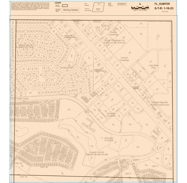 1400 US HIGHWAY 441 Hwy, Lady Lake, FL à louer - Plan cadastral – Image 3 sur 3