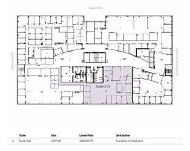 185 Admiral Cochrane Dr, Annapolis, MD à louer Plan d’étage– Image 1 sur 1