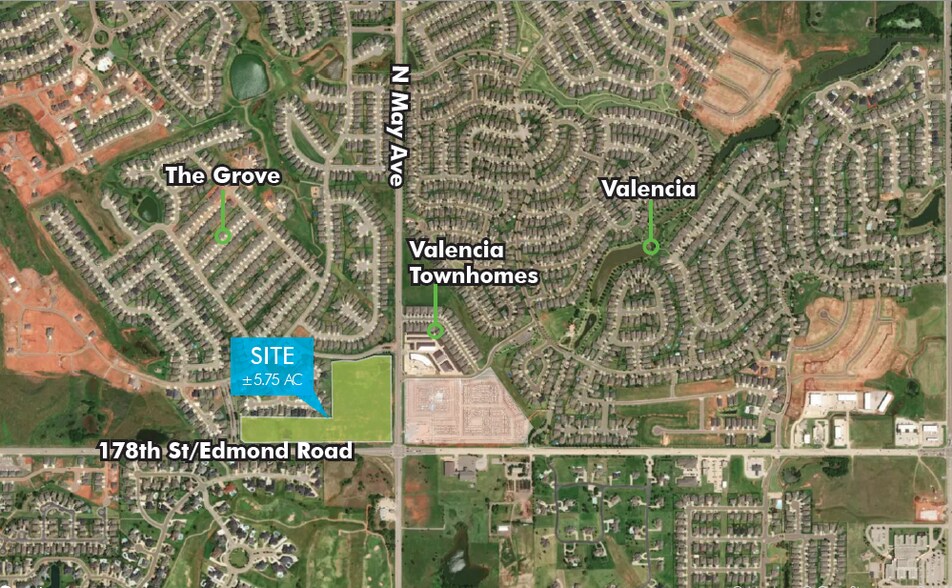 178th Street & May Ave, Oklahoma City, OK à vendre - Photo de l’immeuble – Image 2 sur 2