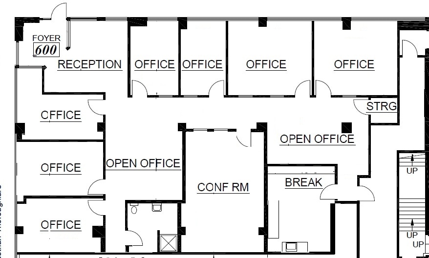600-610 16th St, Oakland, CA à louer Plan d’étage– Image 1 sur 1