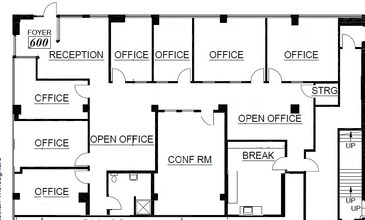 600-610 16th St, Oakland, CA à louer Plan d’étage– Image 1 sur 1