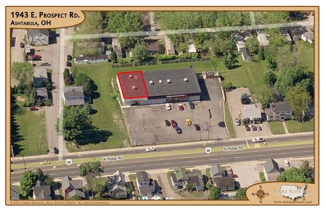 1943-1949 E Prospect Rd, Ashtabula, OH à louer - Photo de l’immeuble – Image 3 sur 4