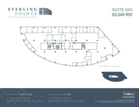 301 Perimeter Ctr N, Atlanta, GA à louer Plan d’étage– Image 1 sur 1