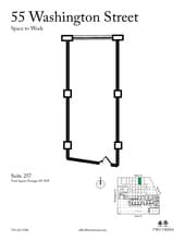 55 Washington St, Brooklyn, NY à louer Plan d’étage– Image 2 sur 5