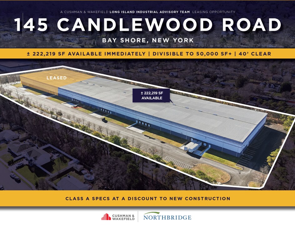 145 Candlewood Rd, Bay Shore, NY à louer Photo de l’immeuble– Image 1 sur 13
