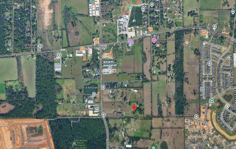 21550 Mueschke Rd, Tomball, TX à vendre - Aérien – Image 3 sur 3