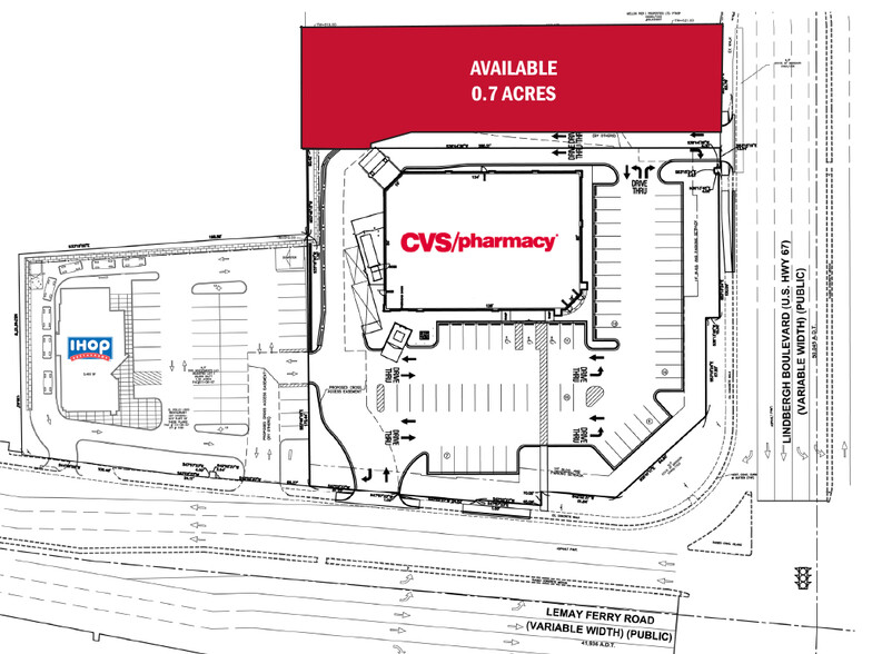 4103 Lemay Ferry Rd, Saint Louis, MO à louer - Plan de site – Image 1 sur 1