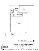 5002 S 40th St, Phoenix, AZ à louer Plan d’étage– Image 1 sur 1