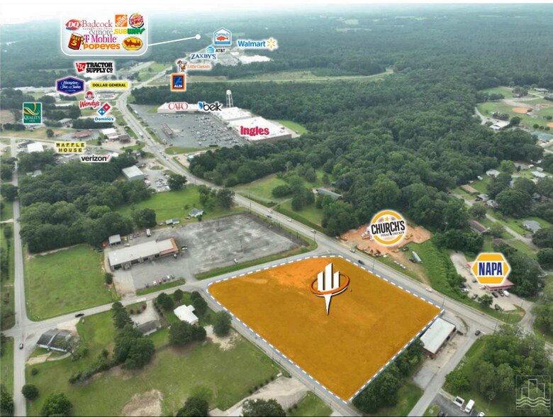 55 Ridge Rd, Hartwell, GA à vendre - Aérien – Image 2 sur 5