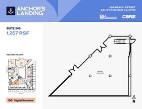 333 Jefferson St, San Francisco, CA à louer Plan d’étage– Image 1 sur 1