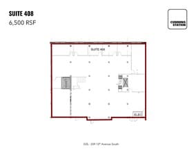 209 10th Ave S, Nashville, TN à louer Plan d’étage– Image 1 sur 1