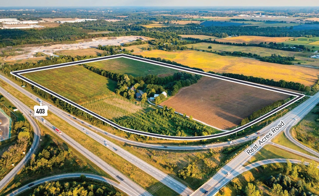 925 Rest Acres Rd, Brant, ON à vendre Aérien– Image 1 sur 2