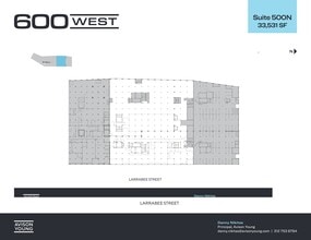 600 W Chicago Ave, Chicago, IL à louer Plan de site– Image 2 sur 2