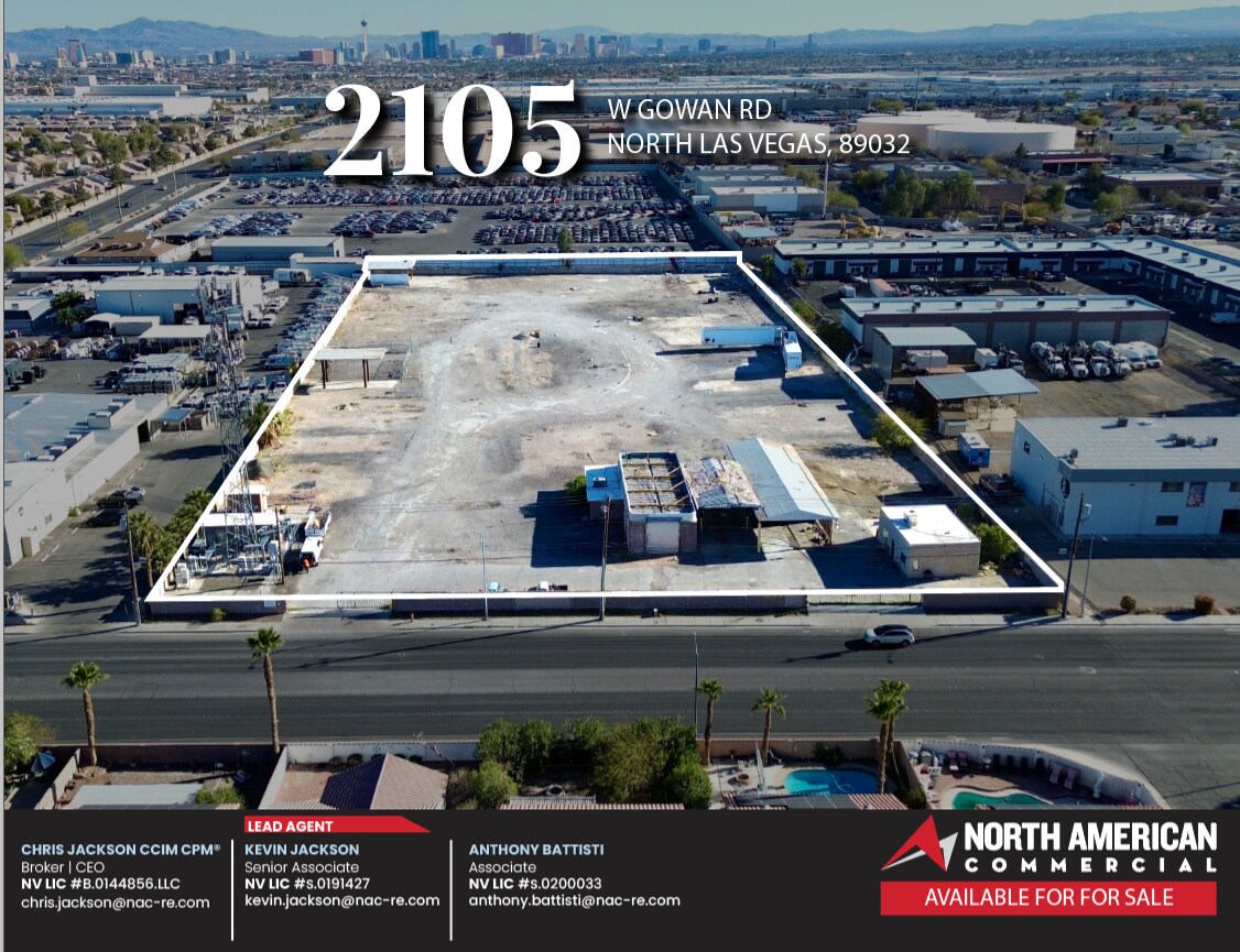 2105 W Gowan Rd, North Las Vegas, NV à vendre Photo principale– Image 1 sur 6