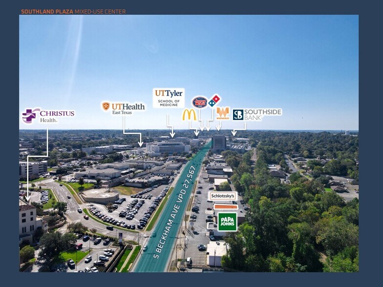 701-755 S Beckham Ave, Tyler, TX à louer - Photo de l’immeuble – Image 2 sur 4