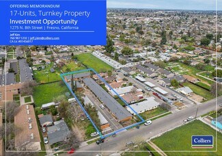 Plus de détails pour 1275 N 8th St, Fresno, CA - Logement à vendre
