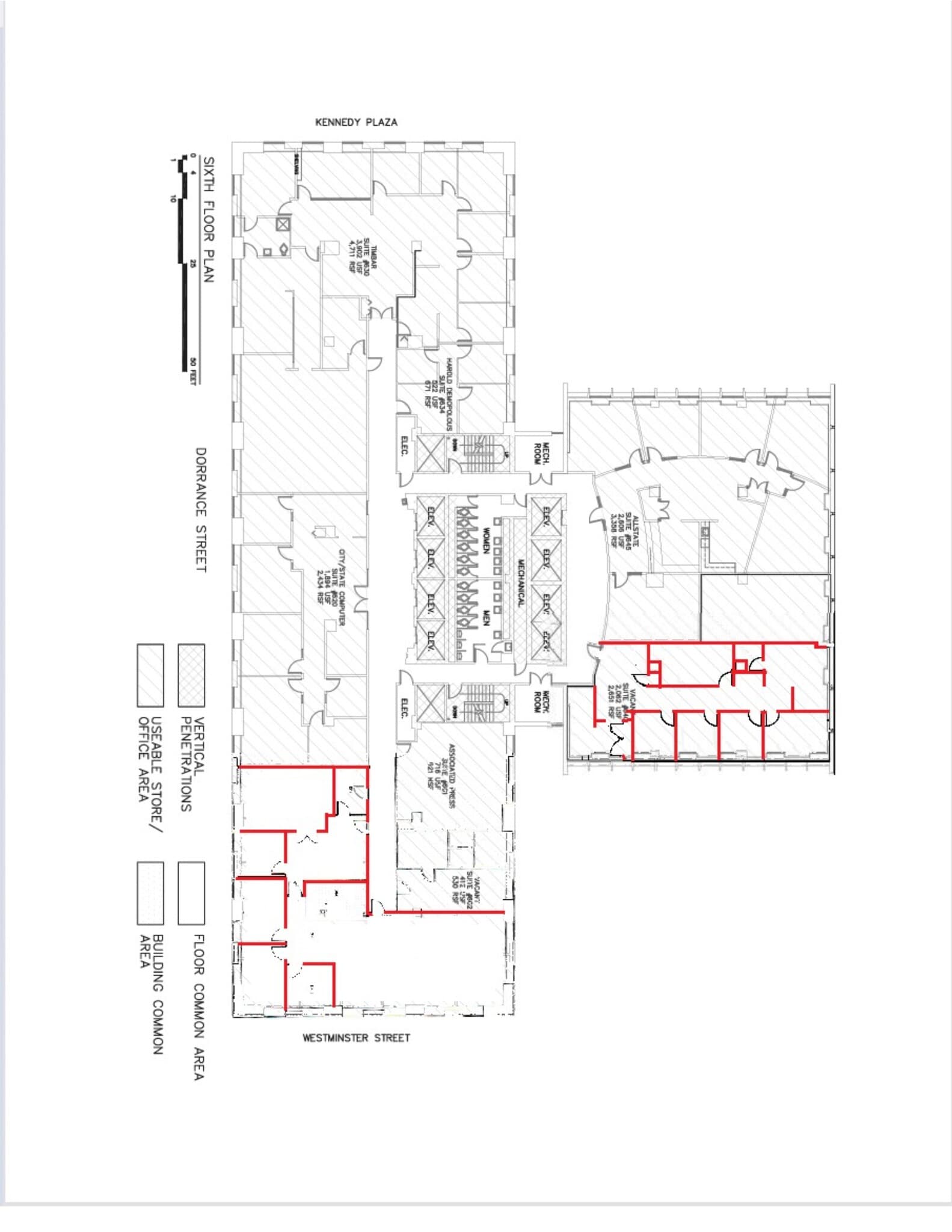 10 Dorrance St, Providence, RI à louer Plan de site– Image 1 sur 1