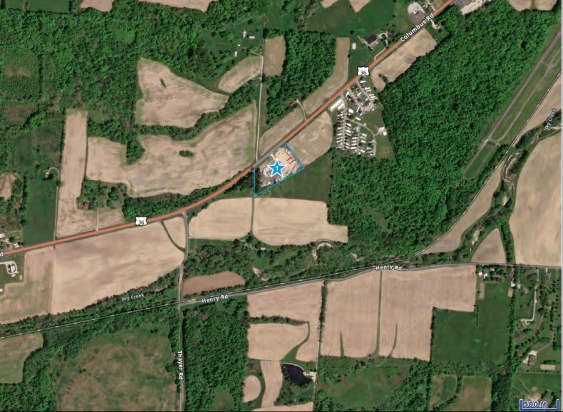 8684 Columbus Rd, Mount Vernon, OH à louer - Aérien – Image 2 sur 3