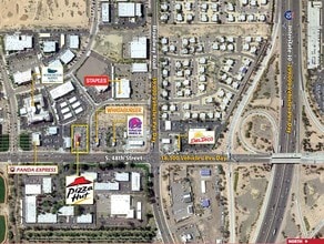 4708 S 48th St, Phoenix, AZ - Vue aérienne vue de carte