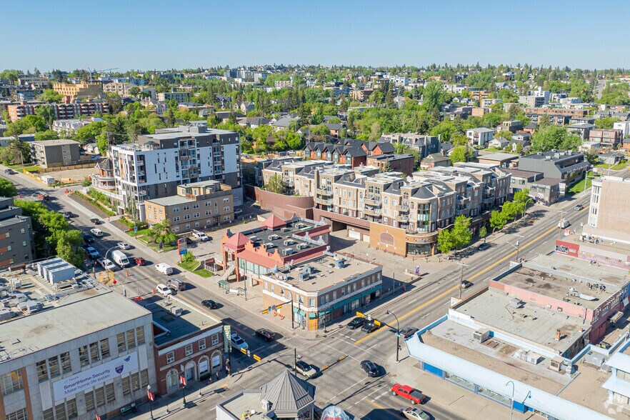 1431-1439 17 Ave SW, Calgary, AB à louer - Aérien – Image 3 sur 3