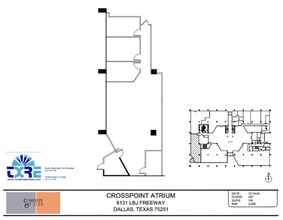 8131 Lyndon B Johnson Fwy, Dallas, TX à louer Plan d’étage– Image 1 sur 1