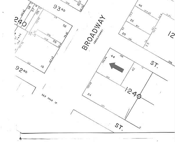 2490-2498 Broadway, New York, NY à louer - Plan cadastral – Image 3 sur 4