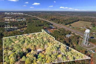 308 Mill Creek Dr, Hull, GA - VUE AÉRIENNE  vue de carte - Image1