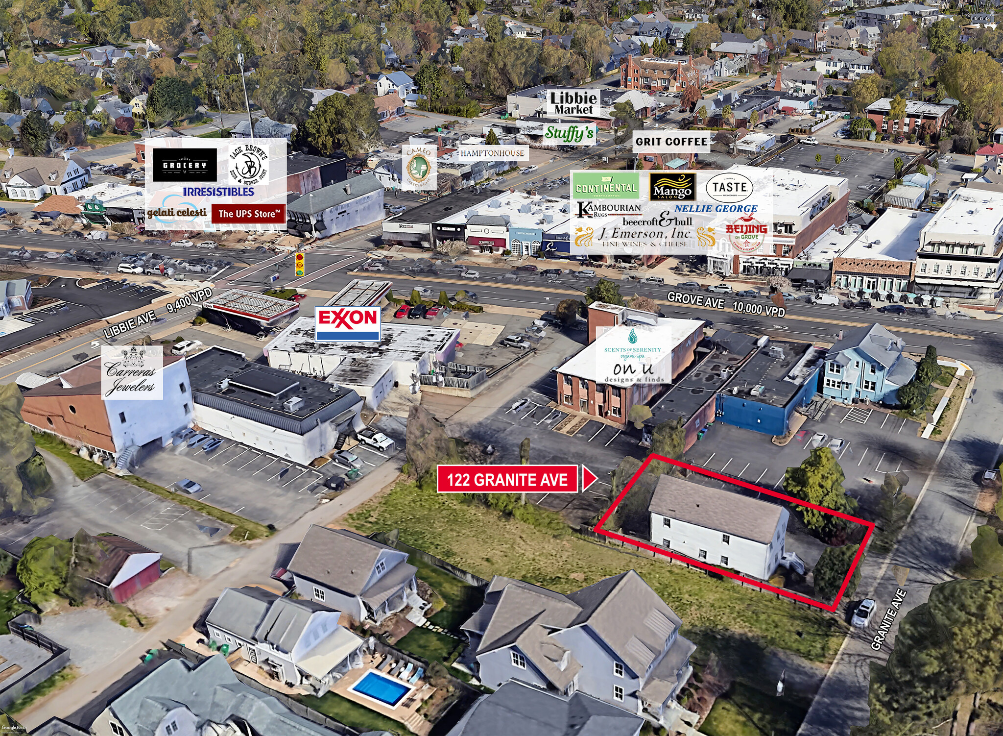 122 Granite Ave, Richmond, VA à vendre Aérien– Image 1 sur 3