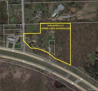Plus de détails pour 1400-1412 Ormond Rd, White Lk, White Lake, MI - Terrain à vendre