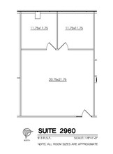 30600-30700 - 30800 Telegraph Rd, Bingham Farms, MI à louer Plan d’étage– Image 1 sur 1